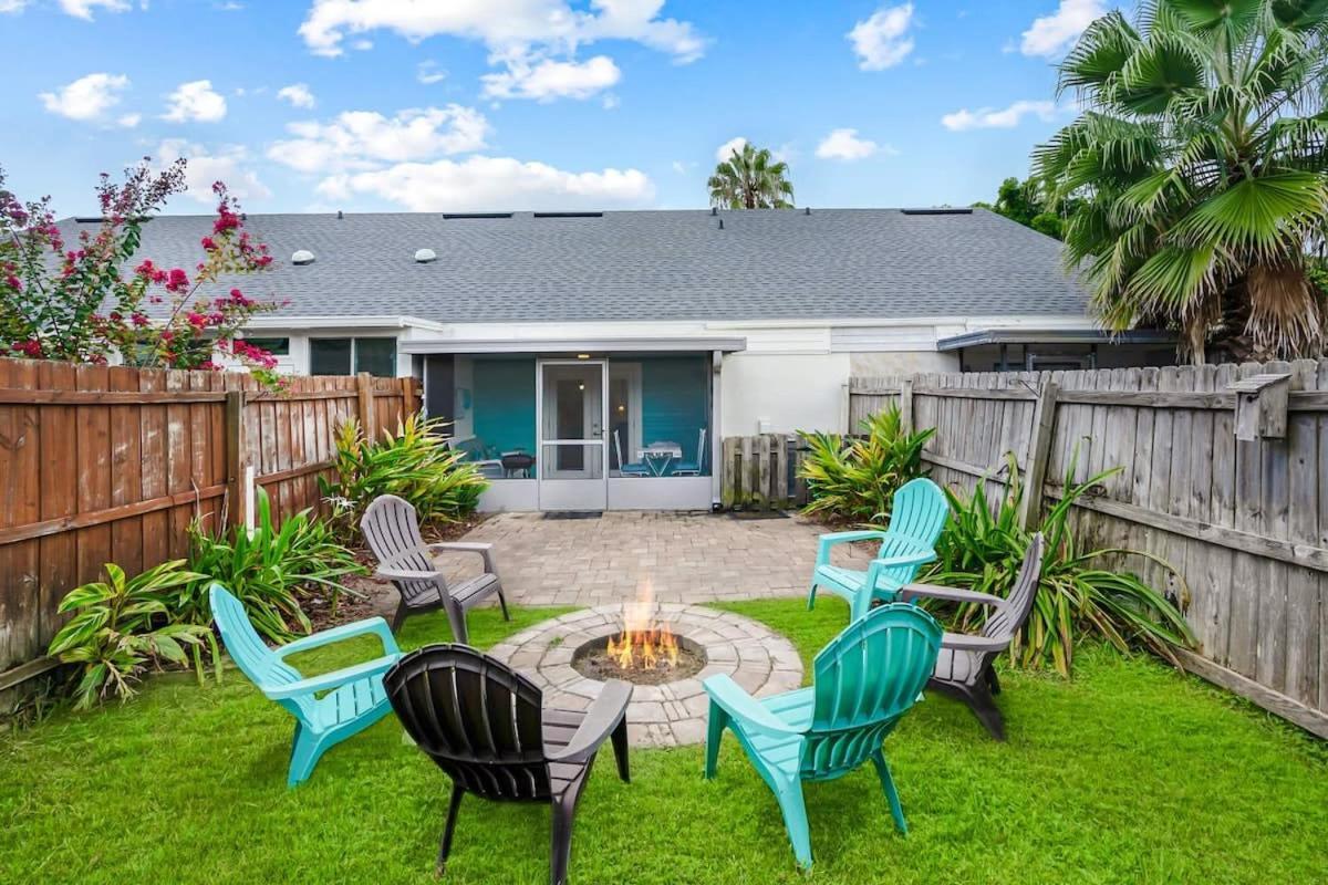 The Salty Saint Townhouse By The Beach St. Augustine Exteriör bild